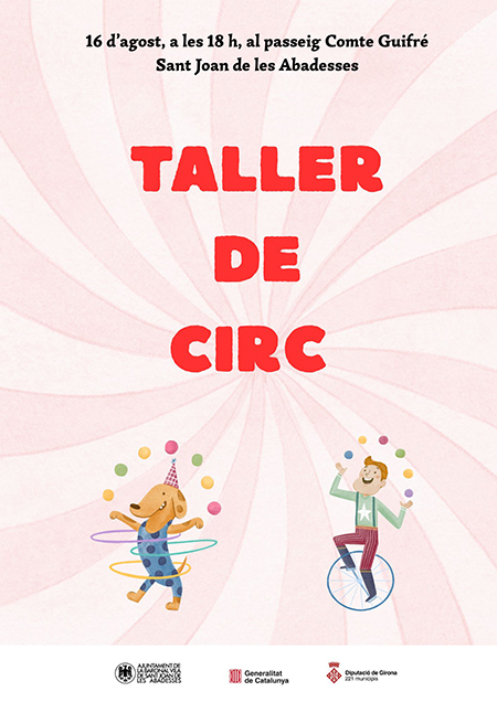 TALLER DE CIRC agenda
 